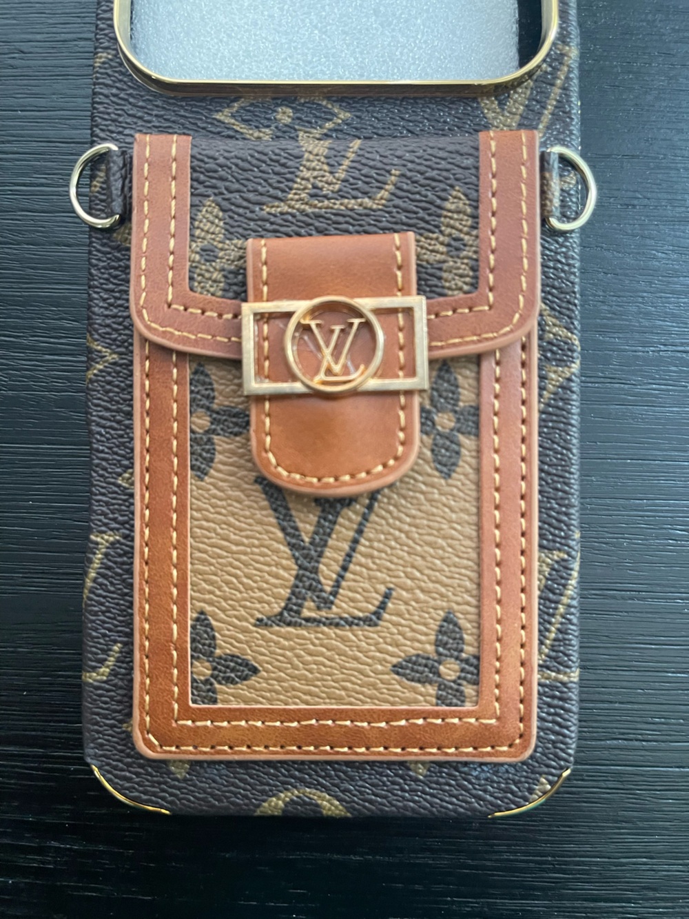 iPhone 17 pro max wallet Crossbody Case with Strap - Picture 5 of 10